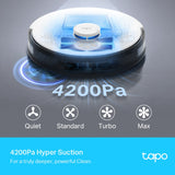 Tapo RV30 Plus Robot Vacuum & Mop + Smart Auto-Empty Dock