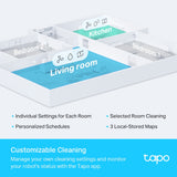 Tapo RV30 Plus Robot Vacuum & Mop + Smart Auto-Empty Dock