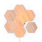 Nanoleaf Elements - Hexagons - 3 Pack  Expansion - Birchwood - Global - Panels  Only