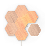 Nanoleaf Elements - Hexagons - 3 Pack  Expansion - Birchwood - Global - Panels  Only