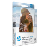 HP Sprocket Portable Photo Printer, (2x3-inch), Sticky-Backed 20 Sheets