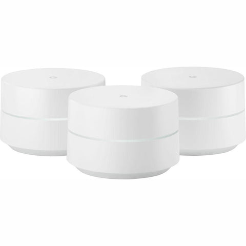 Google Nest Wi-Fi AC1304 GA00158-US Router 2016 Model - 3 Pack - White